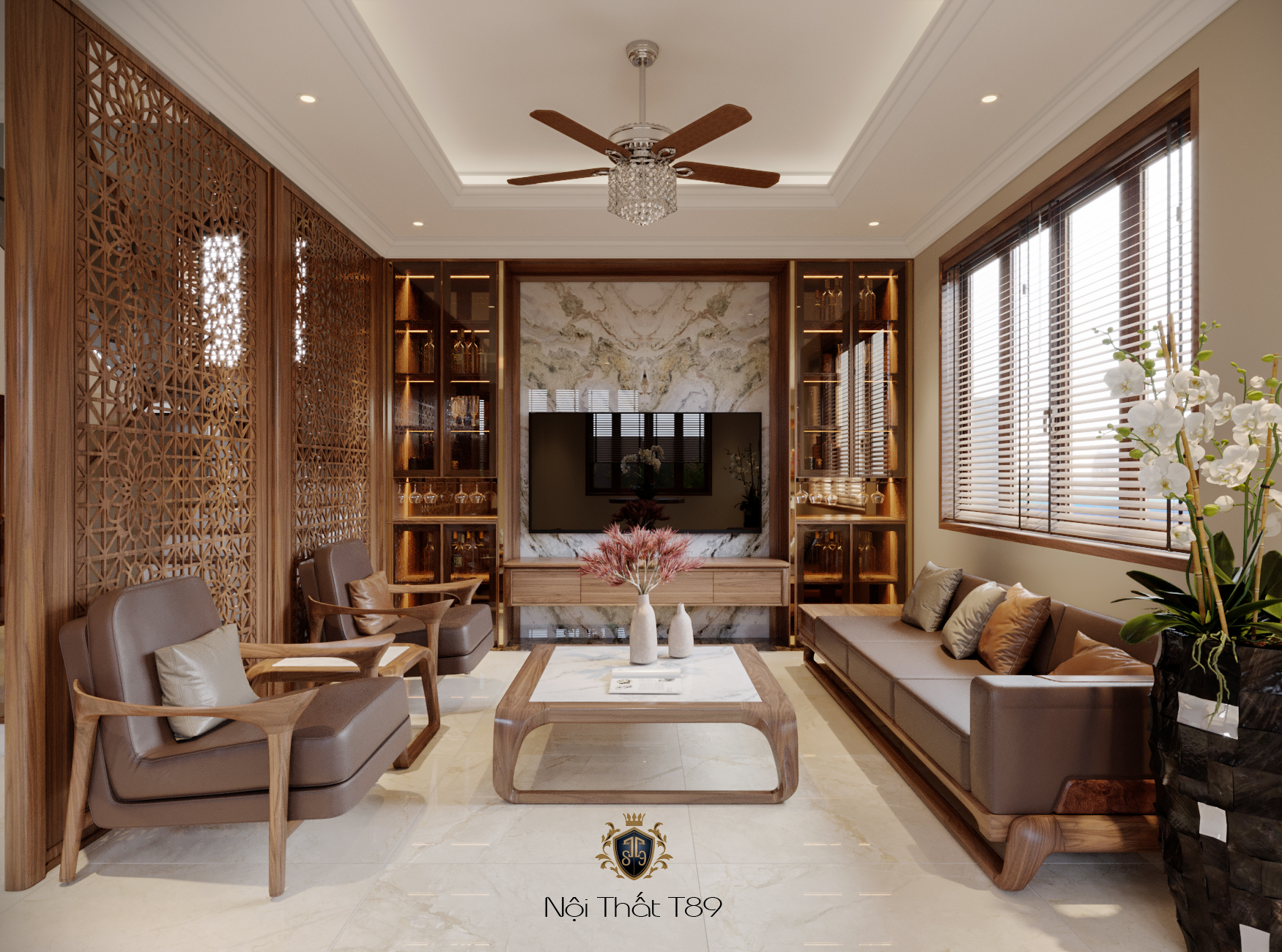 Thiết kế Nội Thất nhà phố - Anh Nhân Văn Giang